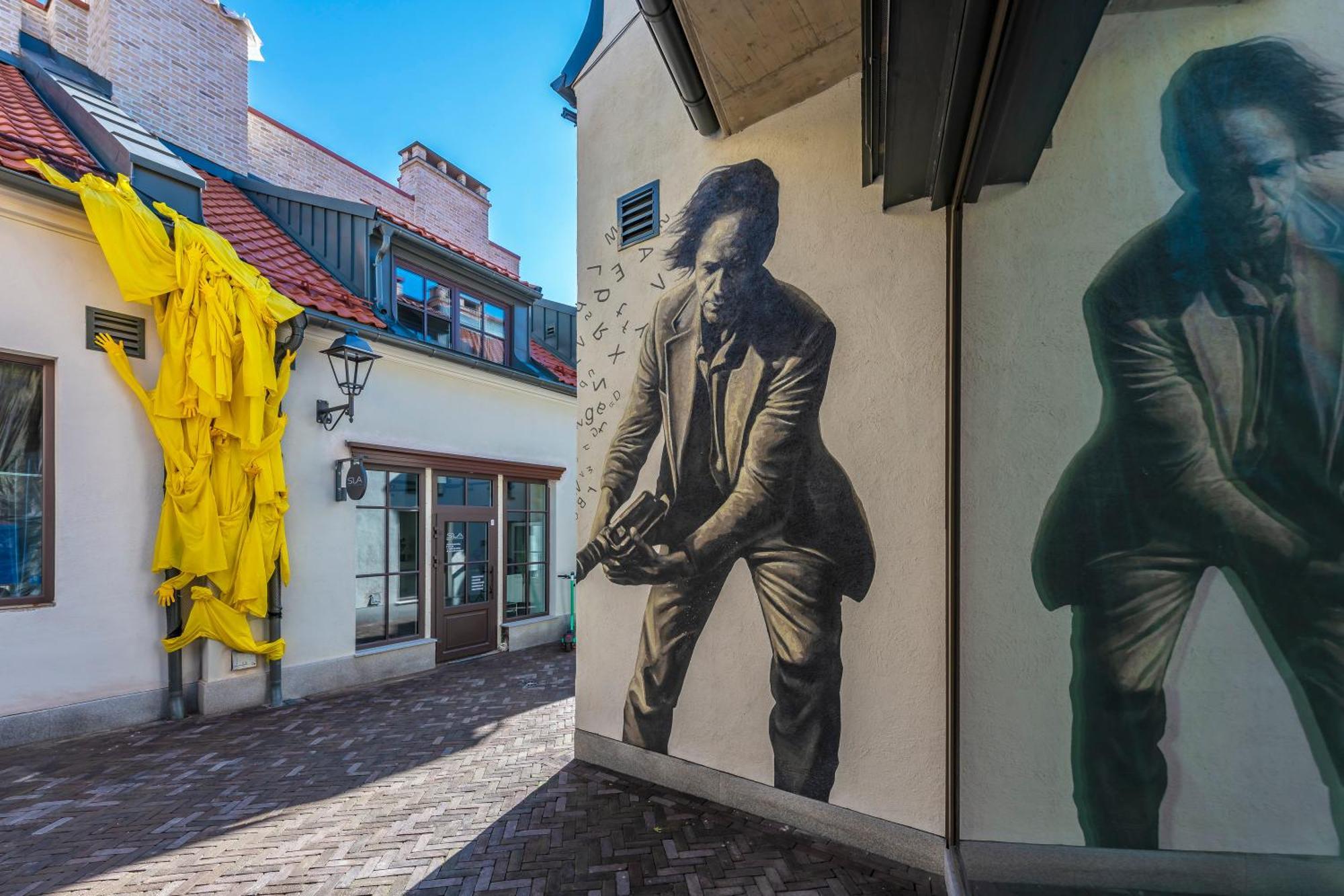 Artsy Exclusive Old Town Residence Gallery Walk Vilna Exterior foto